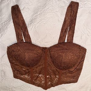 Lace Bustier Cami Top